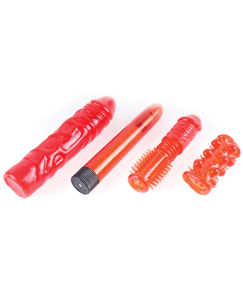 PDX Extreme Toyz Collection | Waterproof Bullet Vibrator | Small Vibrator | Butt Plug | Anal Beads | Cock Ring