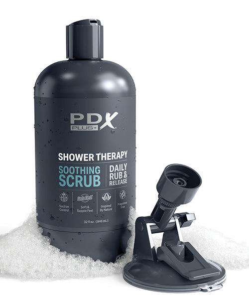 PDX Plus Shower Therapy Soothing Scrub - Light