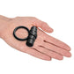 Sir Richards Control Vibrating Silicone C-Ring - Black