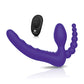 Pegasus 7" Strapless Strap On w/Remote - Purple