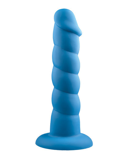 Rock Candy Realistic Dildo | Suga Daddy 9.5" Big Dildo | Silicone Dildo | Blue Suction Cup Dildo