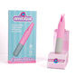 Rock Candy Cherry Flicker Clit Tickler - Pink/Grey