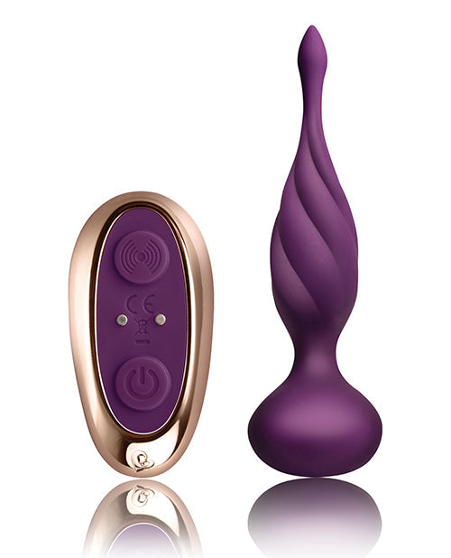 Rocks Off Petite Sensations Discover Plug w/Remote - Purple