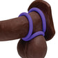 Romp Remix Trio Penis Ring Set of 3 - Purple