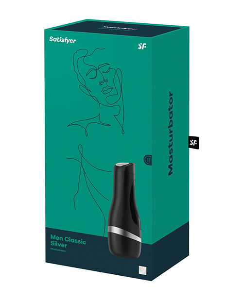 Satisfyer Men Classic - Black/Silver