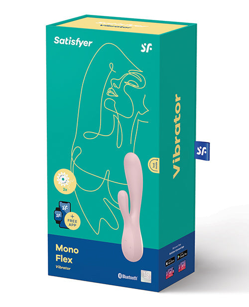 Satisfyer G Spot Vibrator | Mono Flex Rabbit Vibrator | Mauve Bluetooth Vibrator | Best Vibrator for Women