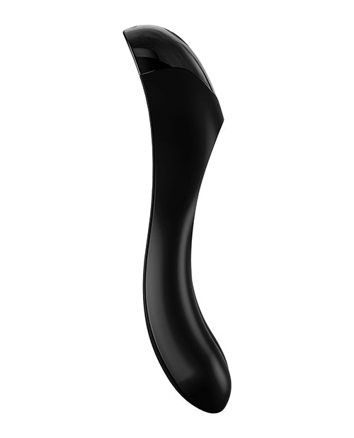 Satisfyer Candy Cane Finger Vibrator - Black