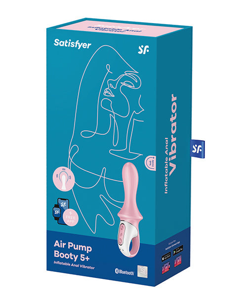 Satisfyer Air Pump Booty 5+ - Red