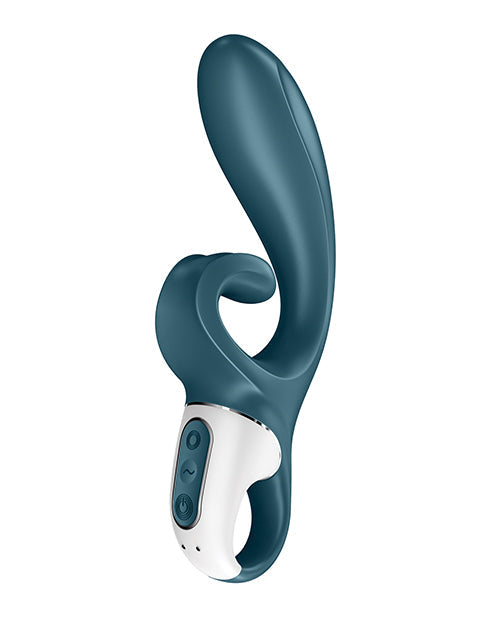 Satisfyer G Spot Vibrator | Hug Me Rabbit Vibrator | Gray-Blue Waterproof Clit Vibrator | Best Vibrator for Women