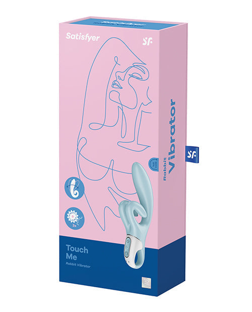 Satisfyer Rabbit Vibrator | Touch Me G Spot Vibrator | Blue Waterproof Clit Vibrator | Best Vibrator for Women