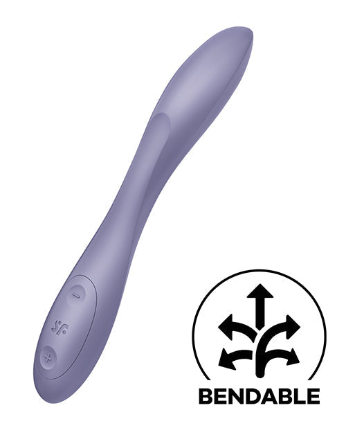 Satisfyer G Spot Vibrator | Flex 2 Rabbit Vibrator | Dark Violet Clit Vibrator | Best Vibrator for Women