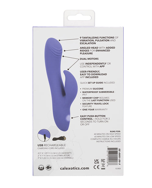 Connect App Controlled Vibrator | Dual Stimulator G Spot Vibrator | Waterproof Clit Vibrator | Best Vibrator for Women