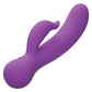 First Time Rechargeable Pleaser Vibrator - Purple