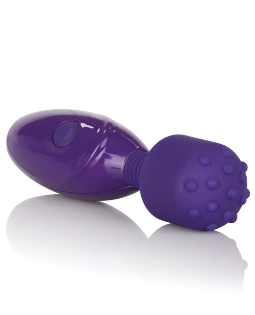 Tiny Teasers Wand Vibrator | 3-Speed Nubby G Spot Vibrator | Purple Waterproof Clit Vibrator | Best Vibrator for Women