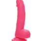 Silicone Studs Realistic Dildo | Neon 6" Big Dildo | Pink Dildo | Suction Cup Dildo