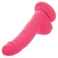 Silicone Studs Realistic Dildo | Neon 6" Big Dildo | Pink Dildo | Suction Cup Dildo