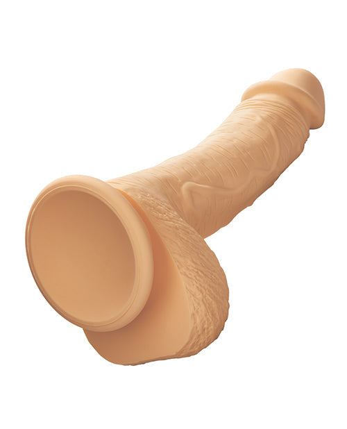 Studs Dual Density Realistic Dildo | Silicone Dildo | 6.25" Big Dildo | Ivory Suction Cup Dildo