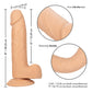 Size Queen 6" Big Dildo | Ivory Suction Cup Dildo | Realistic Dildo | Large Dildo