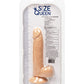 Size Queen 6" Big Dildo | Ivory Suction Cup Dildo | Realistic Dildo | Large Dildo