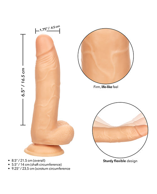 Working Stiff Fireman Realistic Dildo | Suction Cup Dildo | Bendable 6-Inch Big Dildo