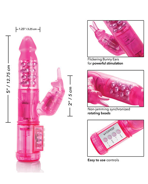 Jack Rabbit Vibrator | Waterproof G Spot Vibrator | Pink Clit Vibrator | Best Vibrator for Women