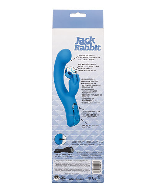 Jack Rabbit Vibrator | Elite Clit Sucking Vibrator | Blue G Spot Vibrator | Best Vibrator for Women