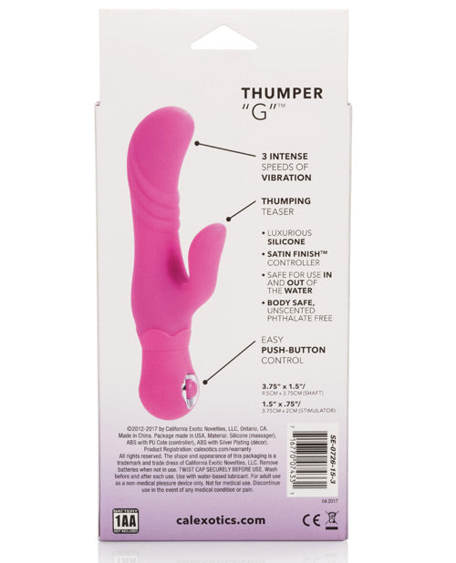 Posh Silicone Thumper G - Pink