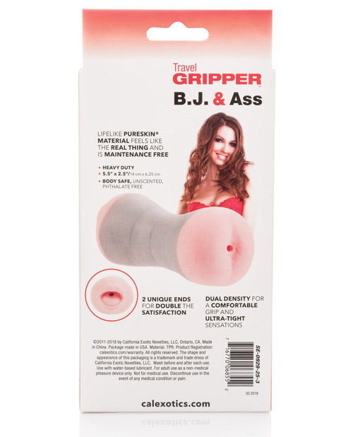 Travel Gripper Pussy & Ass - Pink