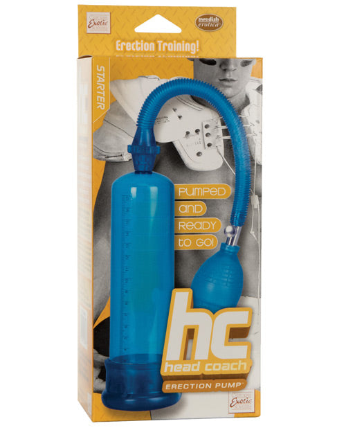 Head Coach Erection Pump - Blue