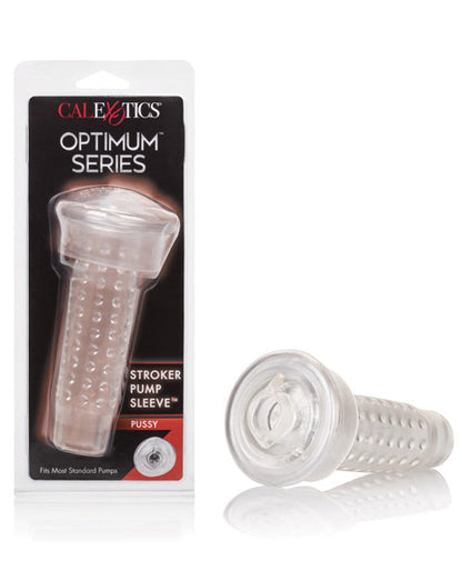 Optimum Series Stroker Pump Sleeve - Pussy Clear