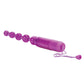 Vibrating Pleasure Beads Waterproof - Purple