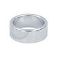 Alloy Metallic Ring - Medium Silver