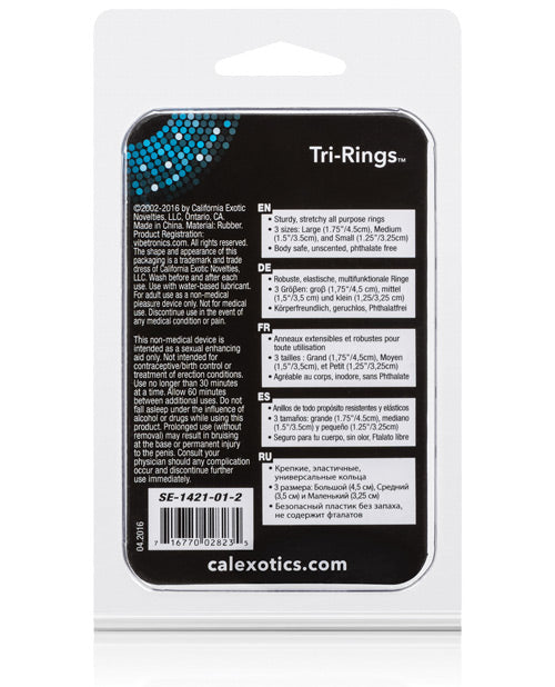 Tri-Rings - Natural