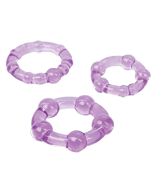 Silicone Island Rings - Purple