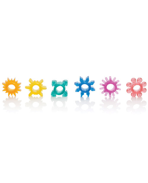 Senso 6 Pack Rings - Assorted Colors