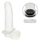 Alpha Liquid Silicone Commander Cock Ring - Natural