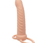 Performance Maxx Rechargeable Ribbed Dual Penetrator - Ivory