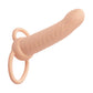 Performance Maxx Rechargeable Ribbed Dual Penetrator - Ivory