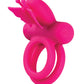 Silicone Rechargeable Butterfly Dual Ring