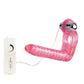 Ultimate Vibrating Dildo | Triple Stimulator Realistic Dildo | Flexible Pink Dildo with Cock Ring