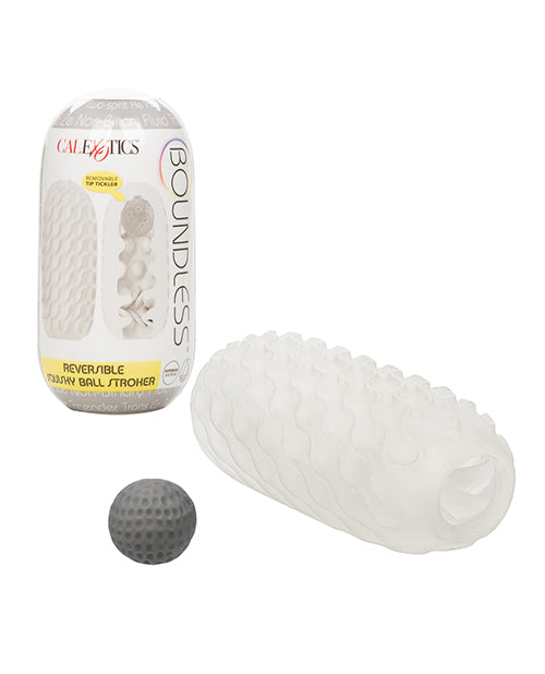 Boundless Reversible Squishy Ball Stroker - Smoke