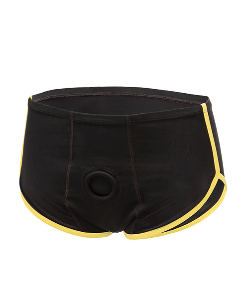 Boundless Boxer Brief - Black/Yellow L/XL