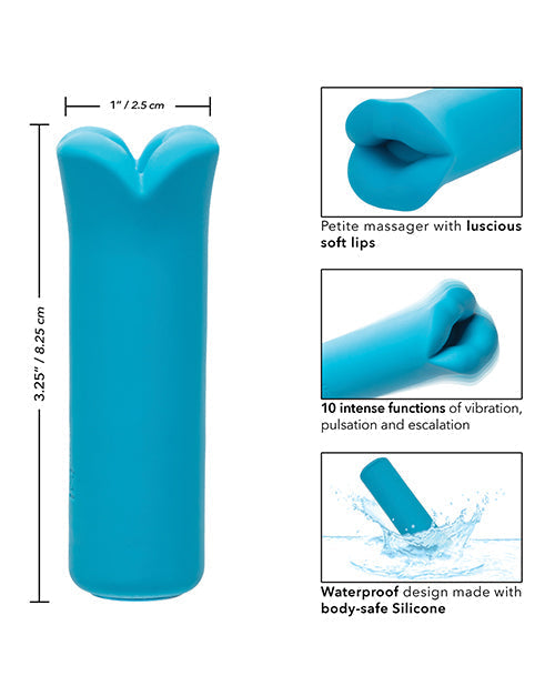 Kyst Lips Petite Massager - Blue