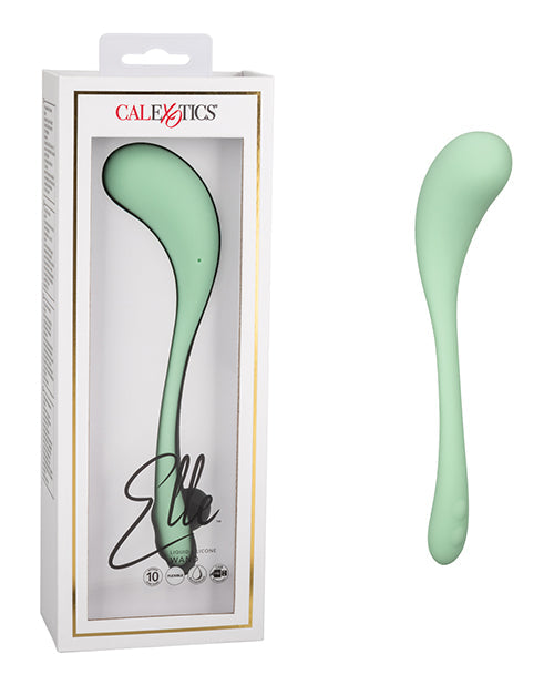 Elle Liquid Silicone Wand - Green