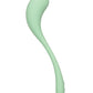 Elle Liquid Silicone Wand - Green