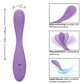 Contour Demi Flexible Massager - Purple