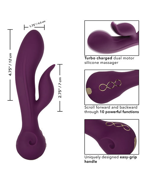 Obsession Rabbit Vibrator | 10X Desire G Spot Vibrator | Purple Clit Vibrator | Best Vibrator for Women