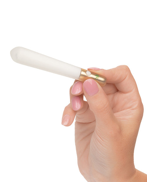 Naughty Bits Smoke Show Mini Joint Vibe - White