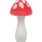 Naughty Bites Muff Shroom Playful Massager - Red/White