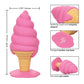 Naughty Bits Yum Bum Ice Cream Cone Butt Plug - Pink